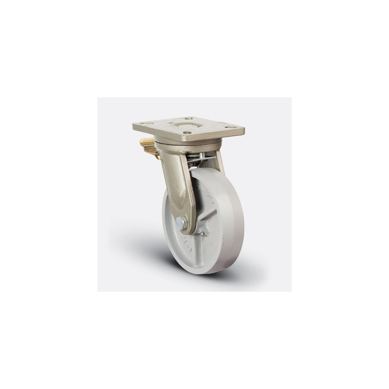 ROULETTE FONTE PIVOTANTE SANS JANTE-200X50MM-EMES