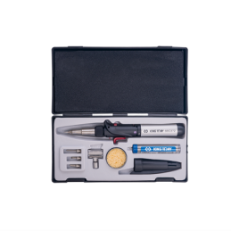 COFFRET 8PCS-FER A SOUDER AU GAZ 150 WATS-KINGTONY