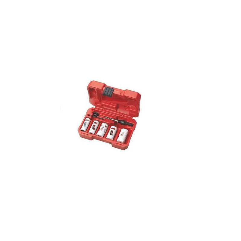 COFFRET SCIES CLOCHES-07PCS--19MM--32MM-MILWAUKEE COFFRET SCIES CLOCHES-07PCS--19MM--32MM-MILWAUKEE