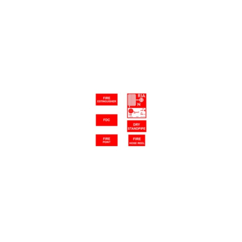 PANNEAU SIGNALISATION "RIA" ROUGE BLANC POK