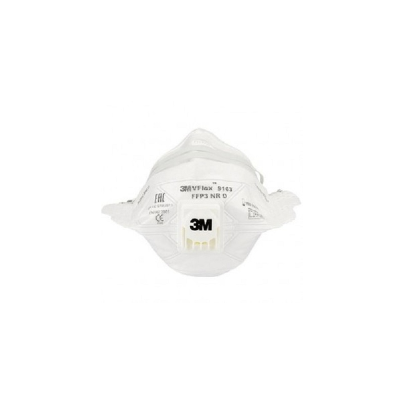 BTE 15 MASQUES FFP3 AVEC VALVE-VFLEX 9163E-3M