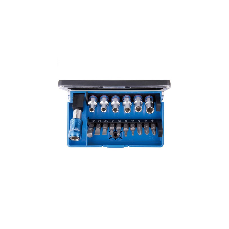 COFFRET DE 17 PCS DOUILLES 1-4' COFFRET DE 17 PCS DOUILLES 1-4'