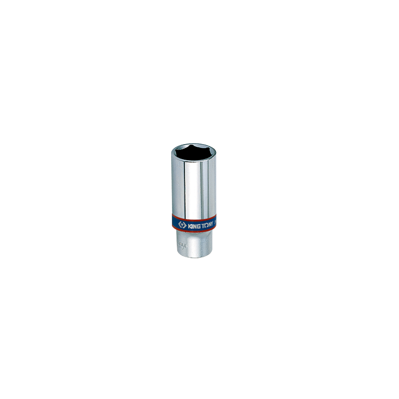 Douille longue chromée 3-8" 6 p 7mm-KINGTONY Douille longue chromée 3-8" 6 p 7mm-KINGTONY