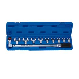 JEU 11PCS-CLE DYNAMO 1-2" 40-200NM AVEC EMBOUT-KT