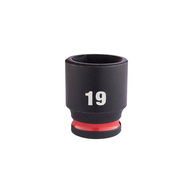DOUILLE COURTE A CHOC 3-8" 6P 19MM-MILWAUKEE