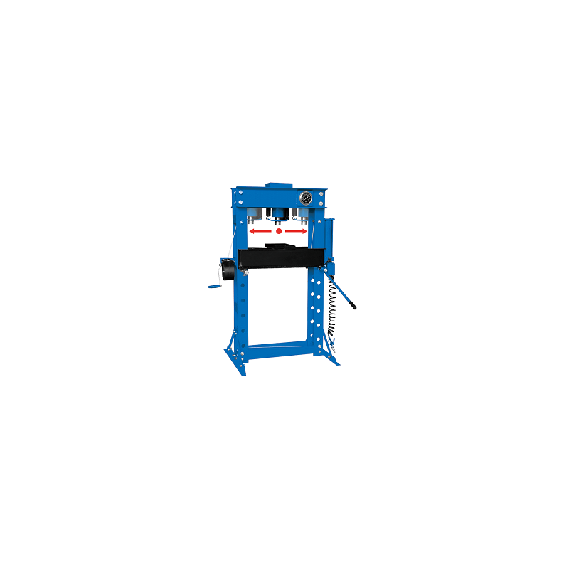PRESSE HYDRAULIQUE PNEUMATIQUE 50T 