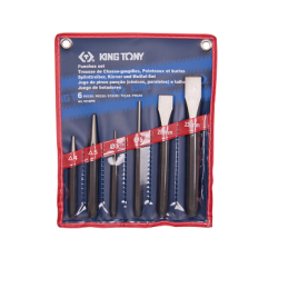 JEU DE BURINS ET POINTEAUX - 6PCS