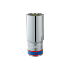 Douille longue chromée 1-2" 12p 9mm-KINGTONY