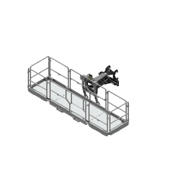 NACELLE DE TRAVAIL CHARIOT TELESCOPIQUE-400KG-LGMG