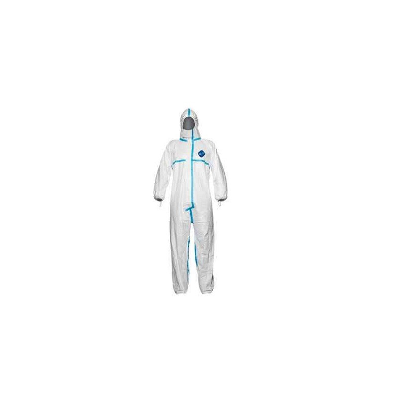COMBINAISON JETABLE BLANC L-TYVEK 600 PLUS-DUPONT