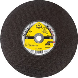 DISQUE A COUPER-- 356X2,5X25.4MM-ACIER-KLINGSPOR