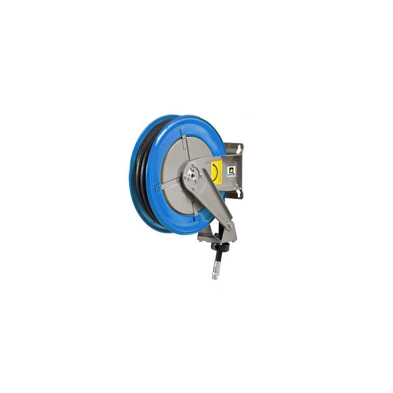 ENROULEUR GRAISSE-1-4" 400BARS-TUYAU 10M-LUBRITEK