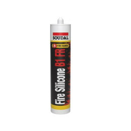 SILICONE 300ML FIRESILICONE B1 FR BLANC SOUDAL
