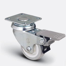 ROULETTE THERMOPLAST PIVOT JANTE POLY-75X25MM-EMES