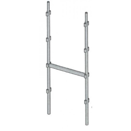 ECHELLE 2 M GALVA - ECHAFFAUDAGE