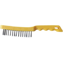 BROSSES POUR SOUDEUR FIL INOX 4 RANGEES