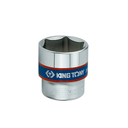 Douille courte chromée 3-8" 6 p 10mm-KINGTONY