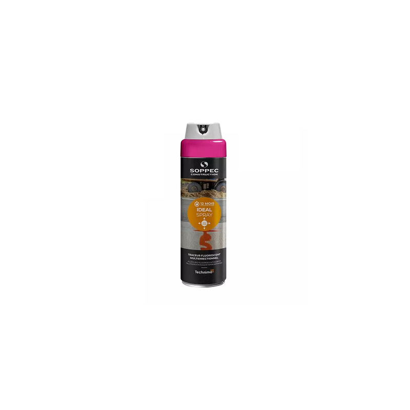 AEROSOL-TRACEUR CHANTIER CERISE 360° 500ML-SOPPEC