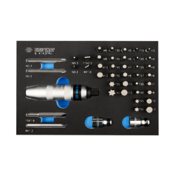 MODULE POUR SEVANTE 43PCS TOURNEVIS A FRAPPER-KT