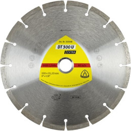 DISQUE DIAMANT ∅230X2.6X22.23MM-DT300U-KLINGSPOR