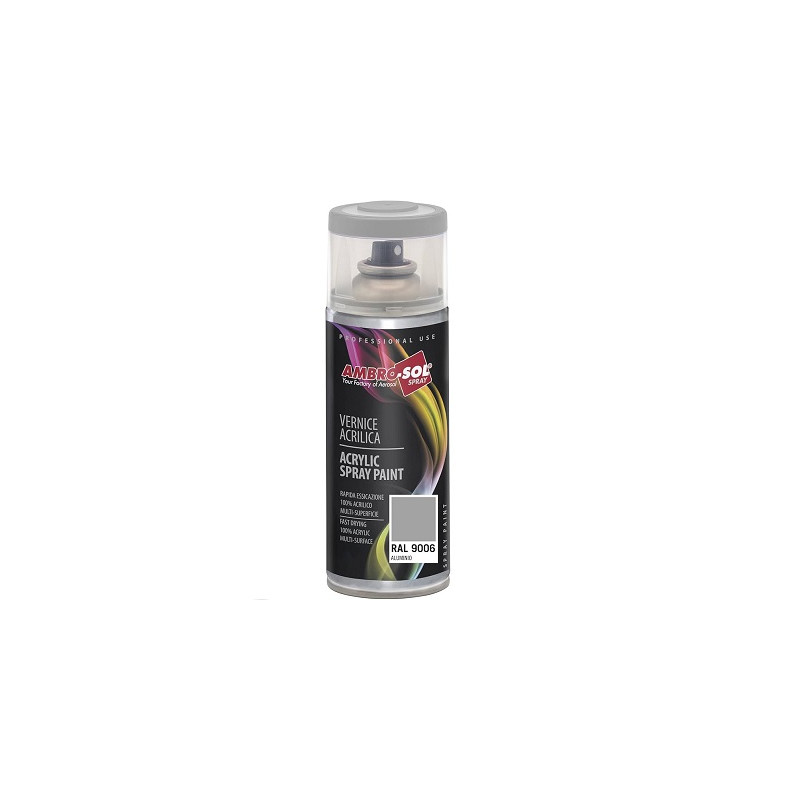AEROSOL-PEINTURE ALUMINIUM RAL9006 400ML-AMBROSOL