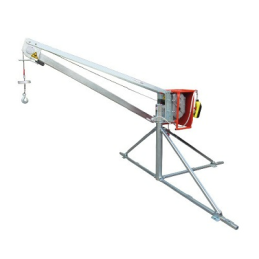 GRUETTE TREPIED TRIPHASE 500KG CAB 40M ACIER