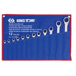 JEU DE 12 CLÉS MIXTES À CLIQUET