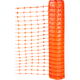 GRILLAGE DELIMITATION CHANTIER 1MX50M ORANGE-NOVAP