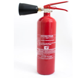 EXTINCTEUR A CO2 2KG CS2-AB EN3 NF FR ANAF