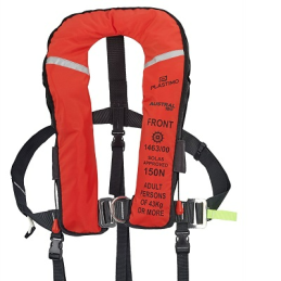 GILET GF AUSTRAL 180 HR SOLAS AUTO+HAR OR-PLASTIMO