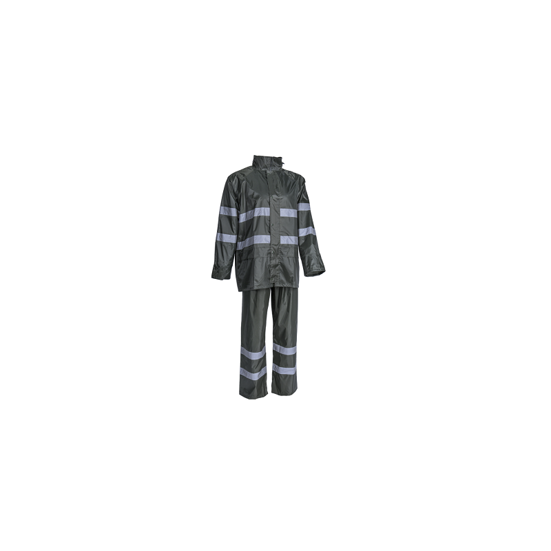 ENSEMBLE IMPERMEABLE VERT HIVIZ XL-COVERGUARD