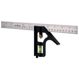 REGLE COULISSANTE 305MM COMBINEE NIVEAU A BULLE-KT