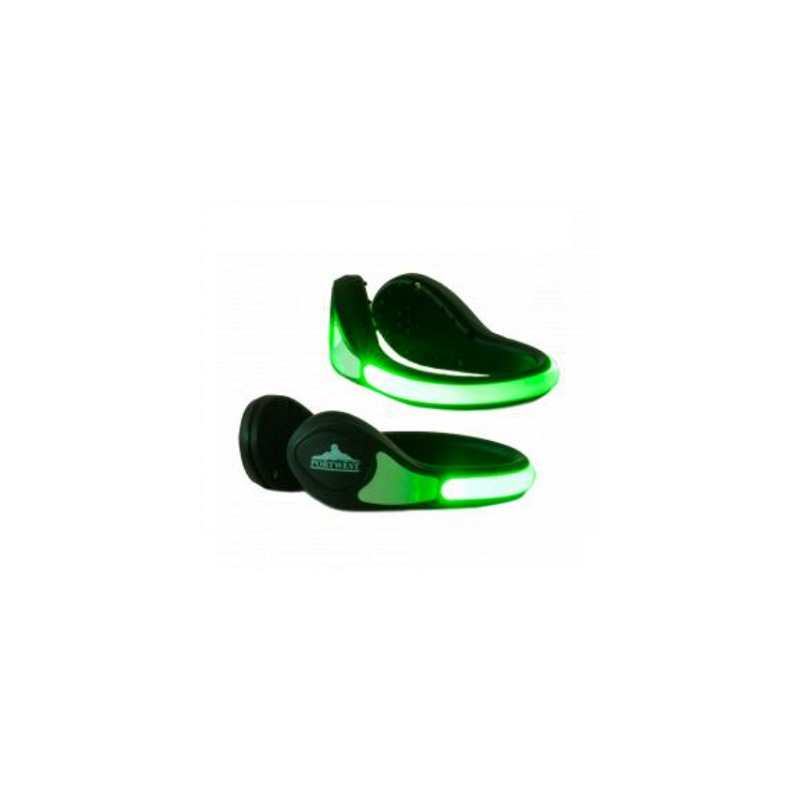 PAIRE CLIP LED HV08GNR POUR CHAUSSURE-PORTWEST PAIRE CLIP LED HV08GNR POUR CHAUSSURE-PORTWEST