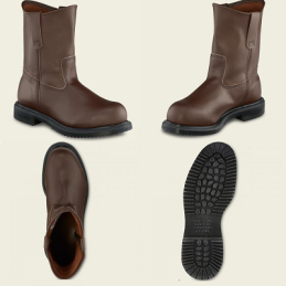 BOTTE SECURITE BROWN-SUPERSOLE-T 42-8.5 US-REDWING