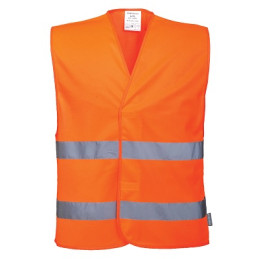 GILET ORANGE DOUBLE BANDE XL C474 PORTWEST