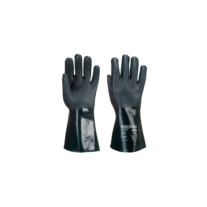 GANT PVC VERT 35 CM DBLE TREMPAGE XL A835-PORTWEST