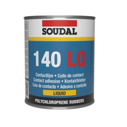 POT DE COLLE NEOPRENE 5L LIQUIDE 140LQ  - SOUDAL