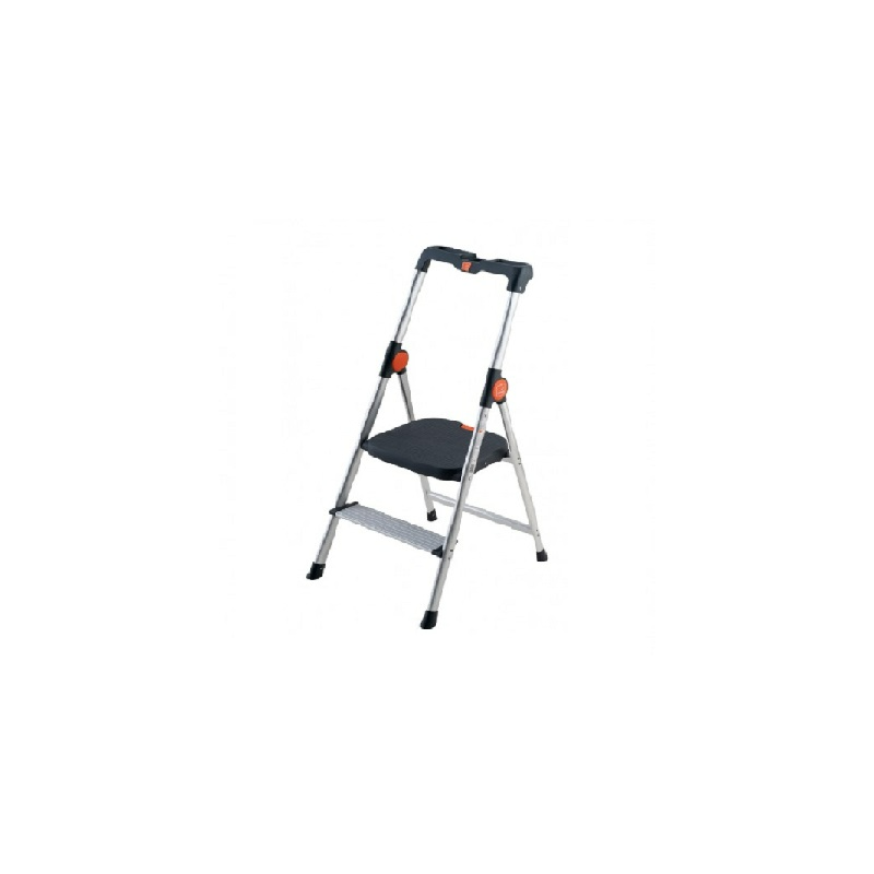 ESCABEAU ALUMINIUM 2.47M - 2 ETAGES - B222-GIERRE