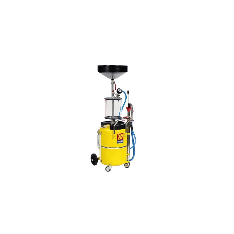 ASPIRATEUR-RECUPERATEUR HUILE PNEUM-65L-LUBRITEK