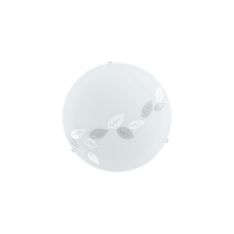 PLAFONIER MARS BLANC SATINE A MOTIF -250-EGLO PLAFONIER MARS BLANC SATINE A MOTIF -250-EGLO