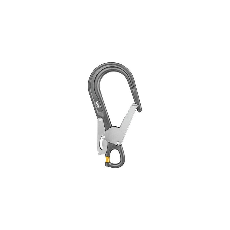 CROCHET DE SECURITE ALU OUVERTURE 63MM-PETZL