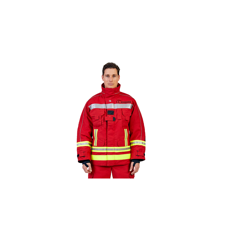 VESTE DE POMPIER ROUGE TXXL-FIREMAX 3-ROSENBAUER 