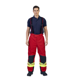 PANTALON POMPIER ROUGE TXXL-FIREMAX 3-ROSENBAUER