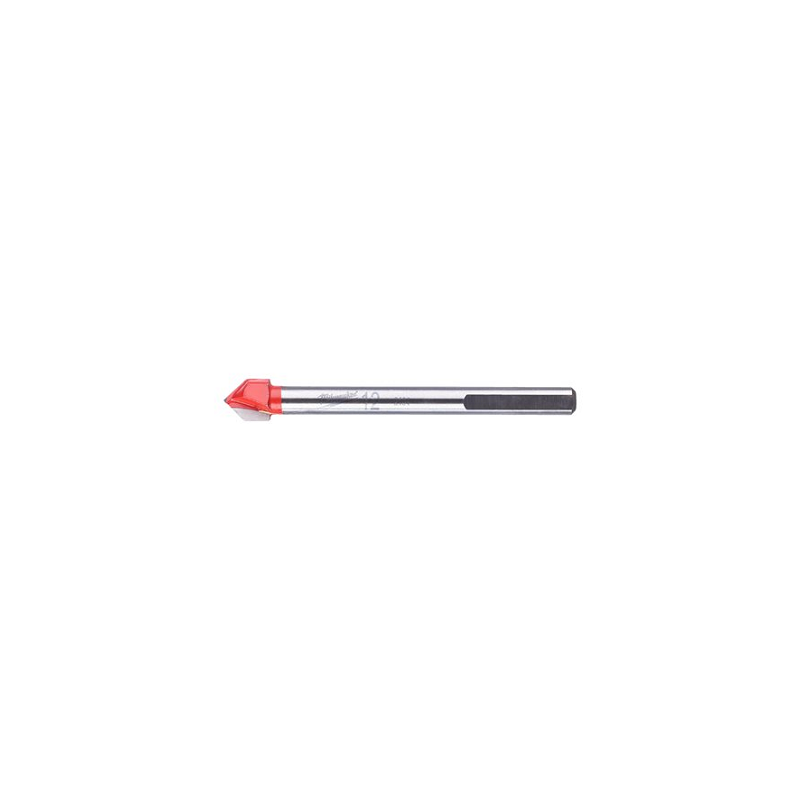Glass - Tile drill bit 12x95 - 1pc -MILWAUKEE Glass - Tile drill bit 12x95 - 1pc -MILWAUKEE