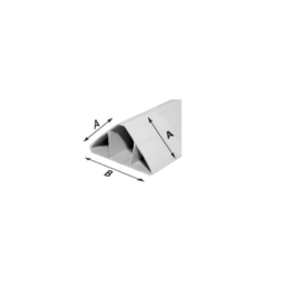 PROFIL TRIANGULAIRE 2000x20x15x15MM