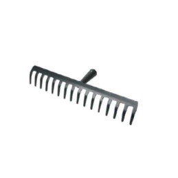 RATEAU A JARDIN 16 DENTS SANS MANCHE -TOBY