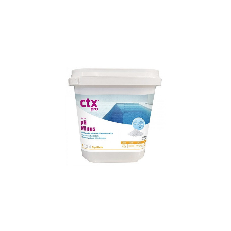 REGULATEUR CTX-10 PH MINUS -7,6|GRANULE|5KG- CTX