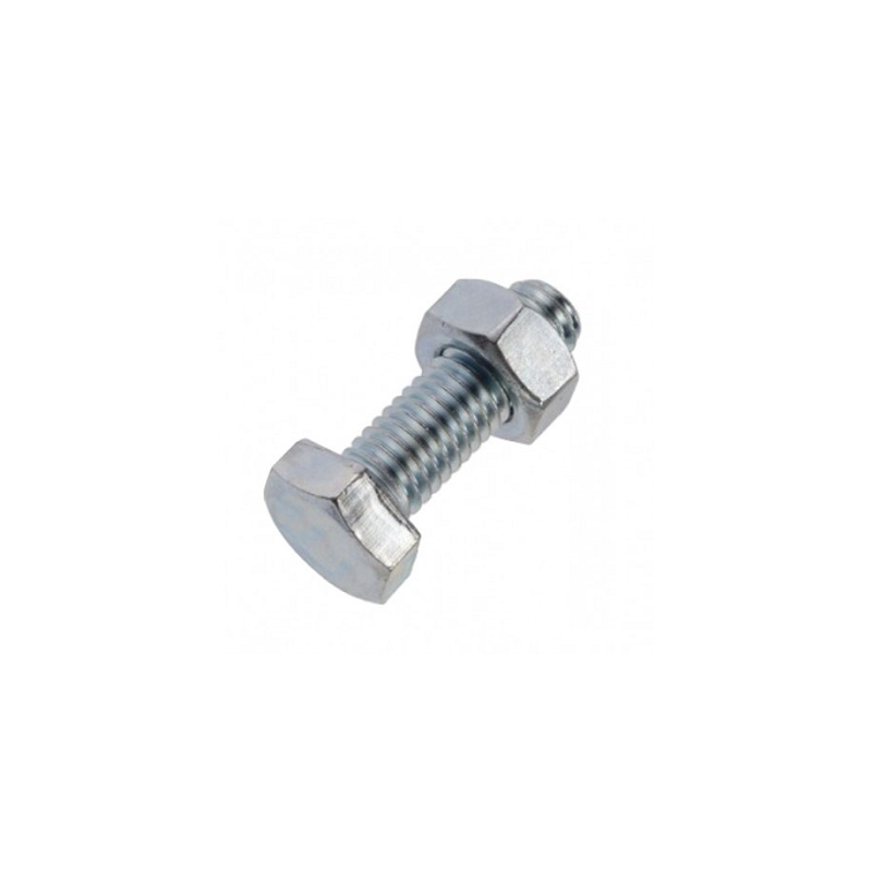 PQT 25 PCS-BOULON ACIER ZINGUE 8.8--24X70MM-SANTO