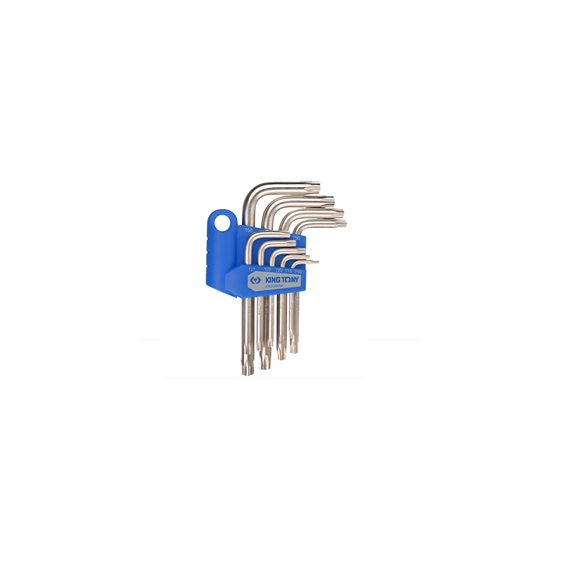 JEU 9 CL L TORX CHROME T10-T50