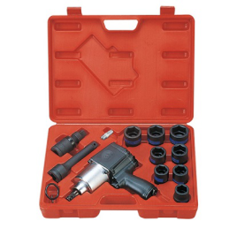 JEU  CLE A CHOC 3-4' AVEC DOUILLE 14PCS